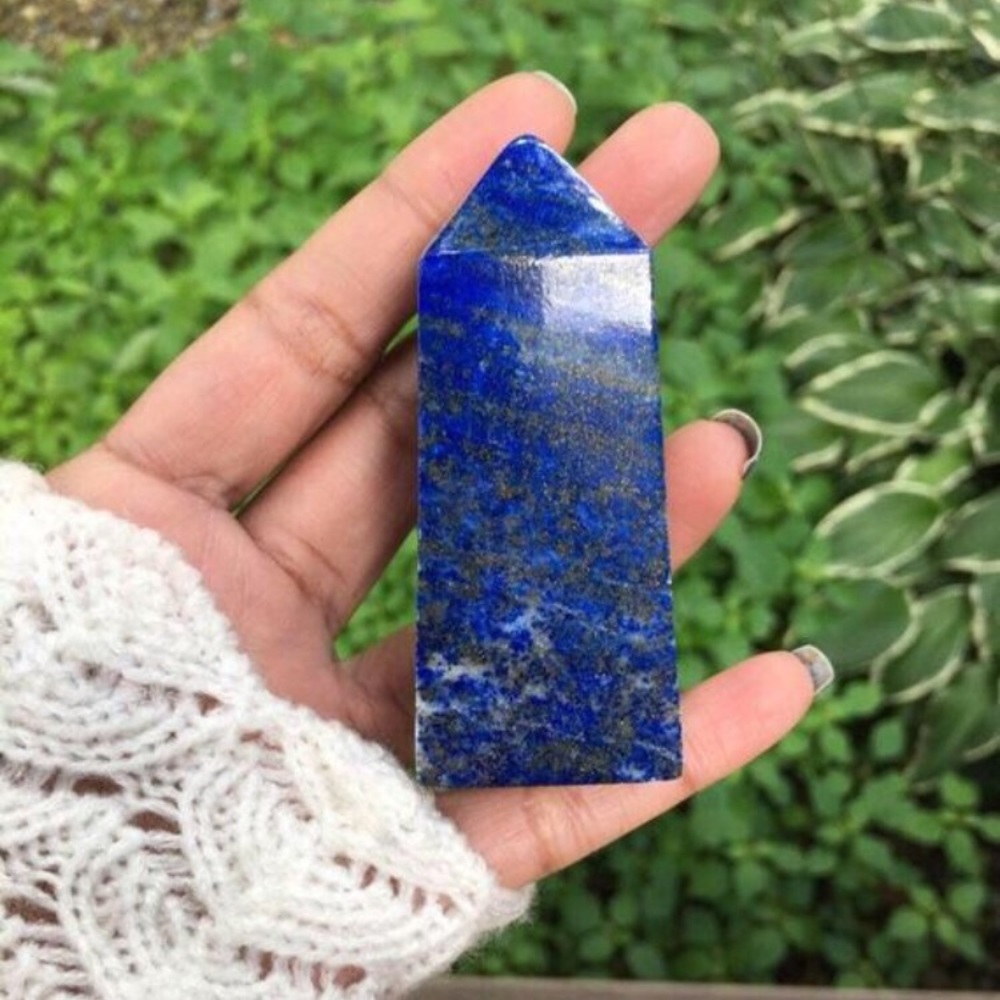 🕉SOLD ON ETSY!🕉Lapis Obelisk.